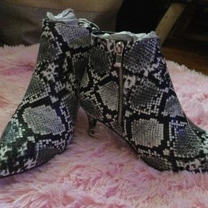 Brand new snake boots